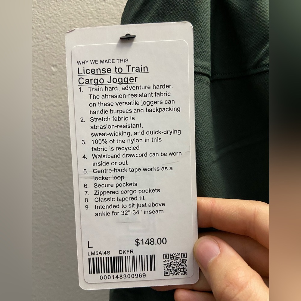 NWT Lululemon License to Train Cargo Jogger - Picture 5 of 6